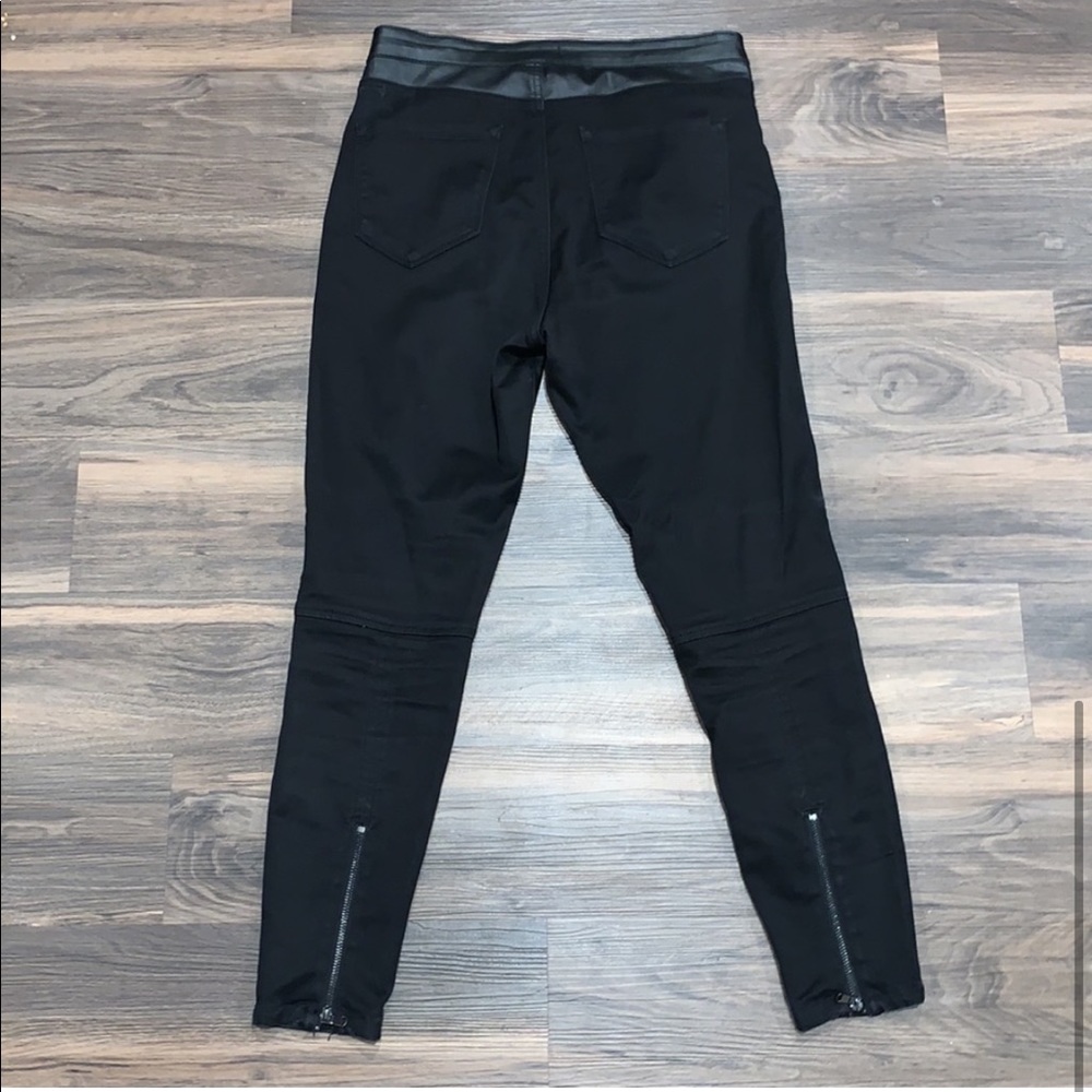 Black Leather Pants - Picture 4 of 6